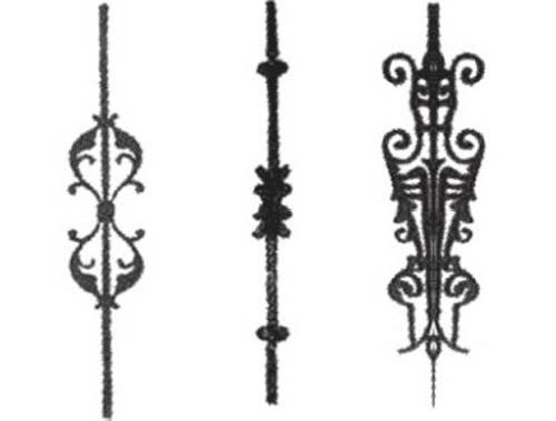 洛陽(yáng)鐵藝-樓梯花件